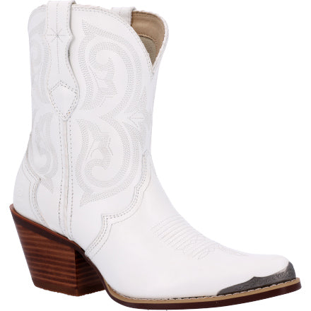 Crush Pearl White Western Fashion Boot