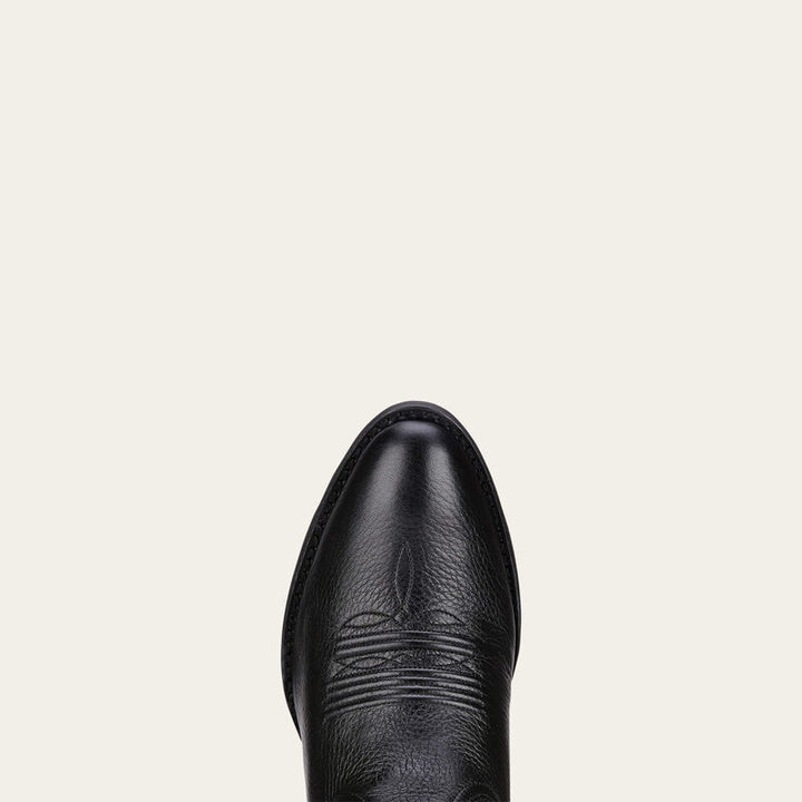 ARIAT WOMENS BLACK Heritage R Toe Western Boot