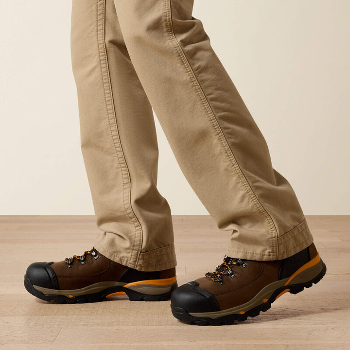 ARIAT MENS M4 Relaxed FR KHAKI Workhorse Boot Cut Pant