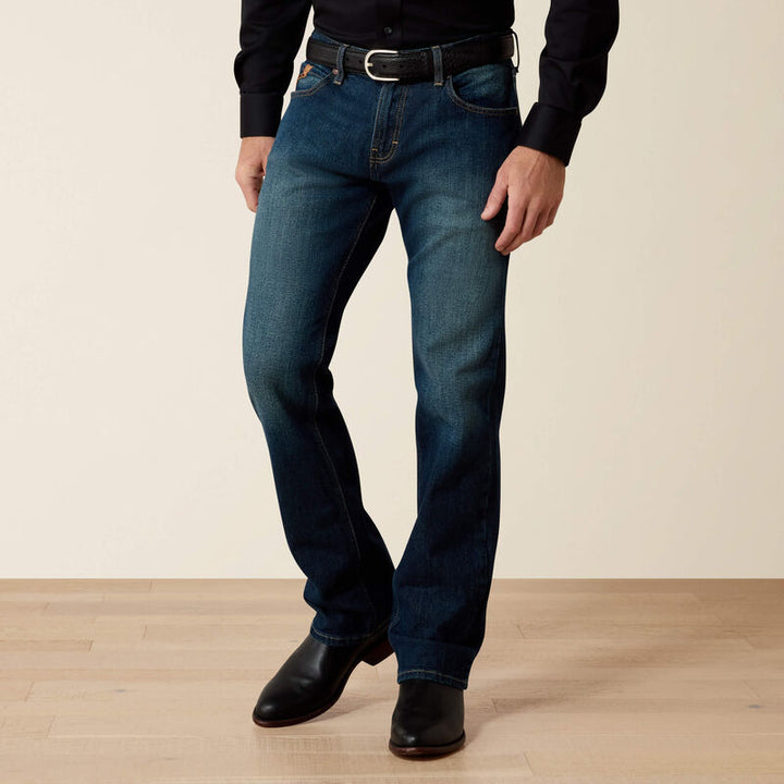 ARIAT MEN'S M7 Rocker Stretch Legacy Stackable Straight Leg Jean
