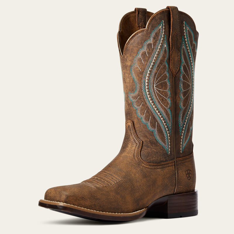 Ariat Womens Tack Room Brown PrimeTime Western Boot