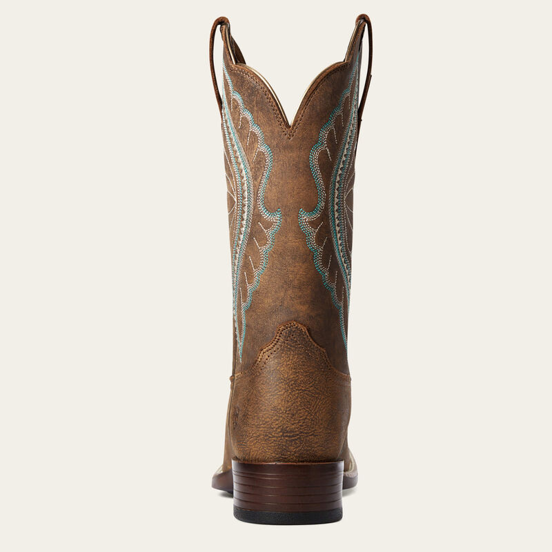 Ariat Womens Tack Room Brown PrimeTime Western Boot