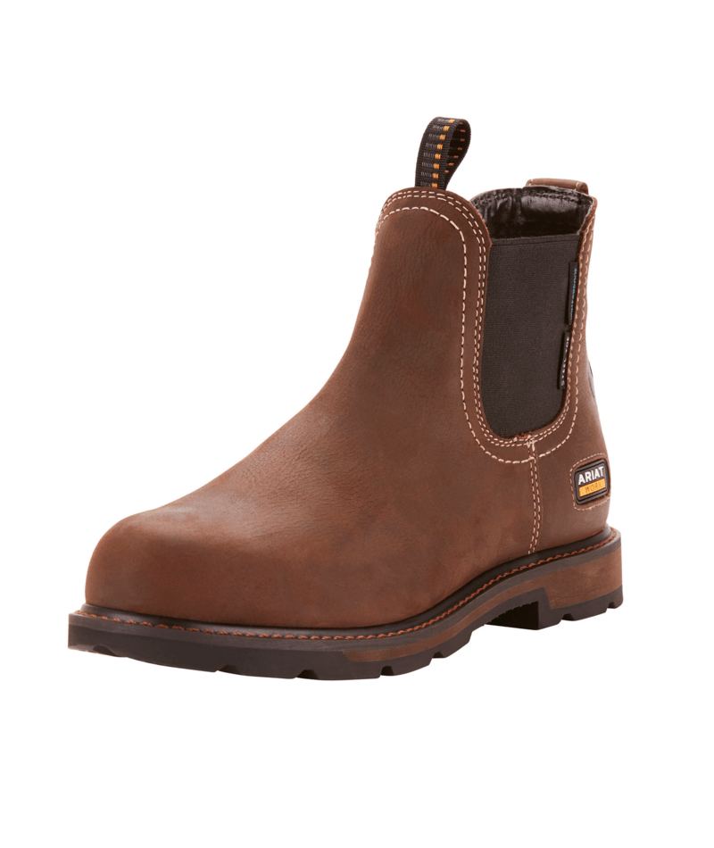 Ariat Groundbreaker Chelsea Waterproof Steel Toe Work Boot
