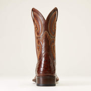 Ariat Men’s Barley Ultra Tobacco Full Quill Ostrich Boots