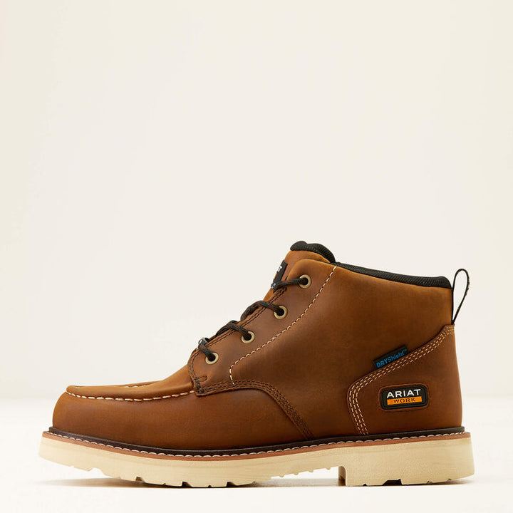ARIAT MEN'S  LACE UP Rebar Lift Chukka Waterproof Work Boot