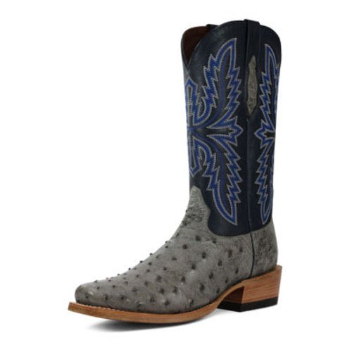 Ariat Men's Futurity Relentless Buckle Ostrich Western Boots