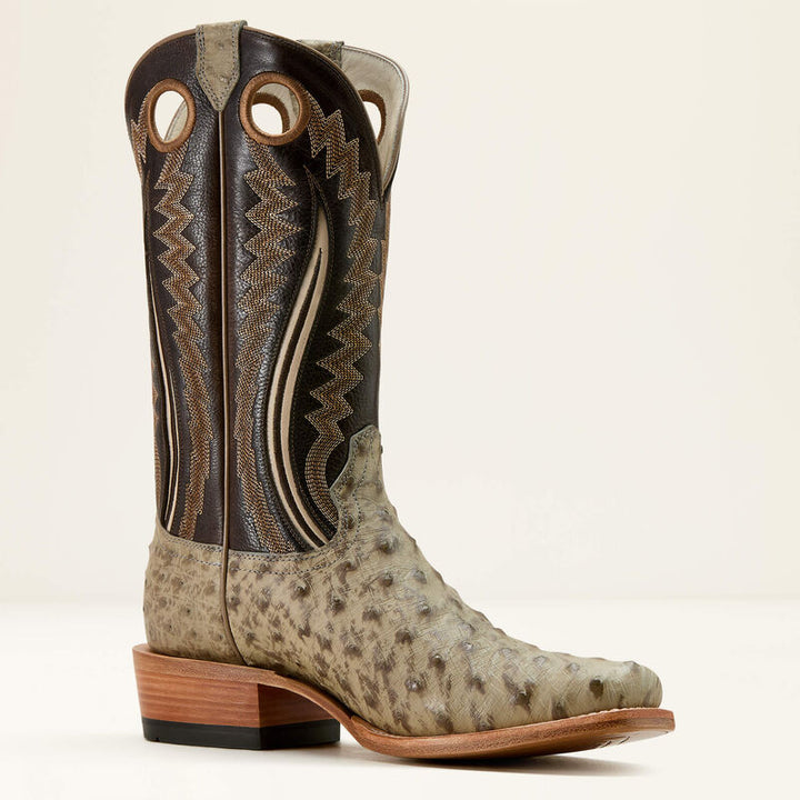 Ariat Men’s Ostrich Toffee Futurity Outlaw Western Boots