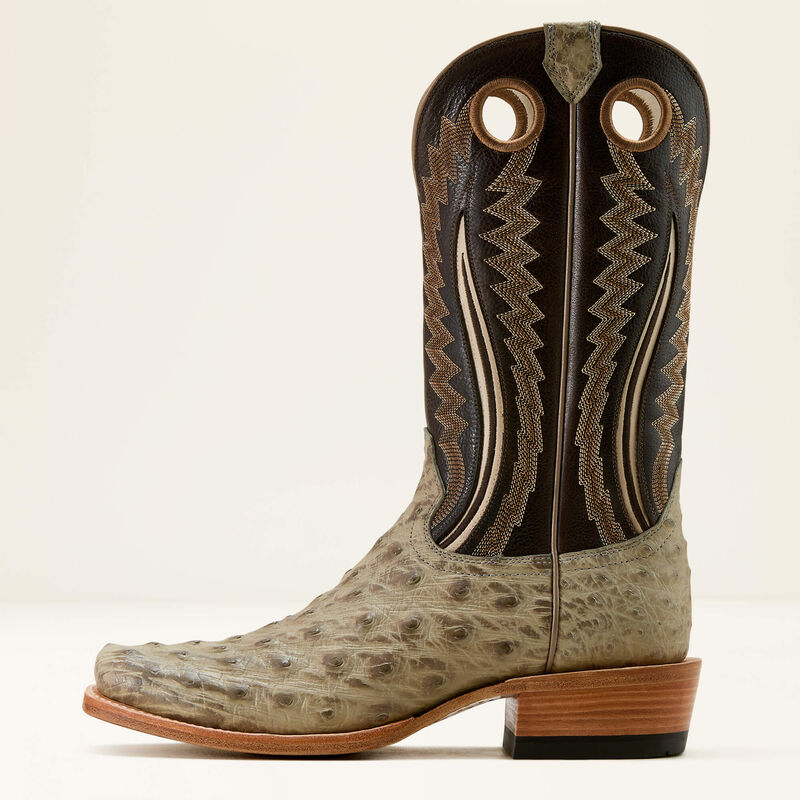 Ariat Men’s Ostrich Toffee Futurity Outlaw Western Boots