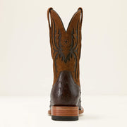 Ariat Men's Drifter Espresso Full Quill Ostrich Boots