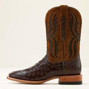 Ariat Men's Drifter Espresso Full Quill Ostrich Boots