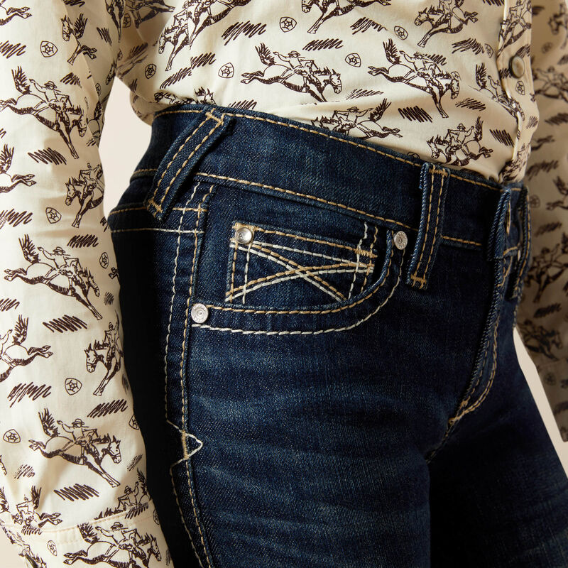 ARIAT Girls Alina Boot Cut Jean