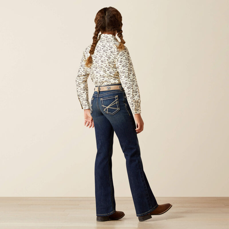 ARIAT Girls Alina Boot Cut Jean