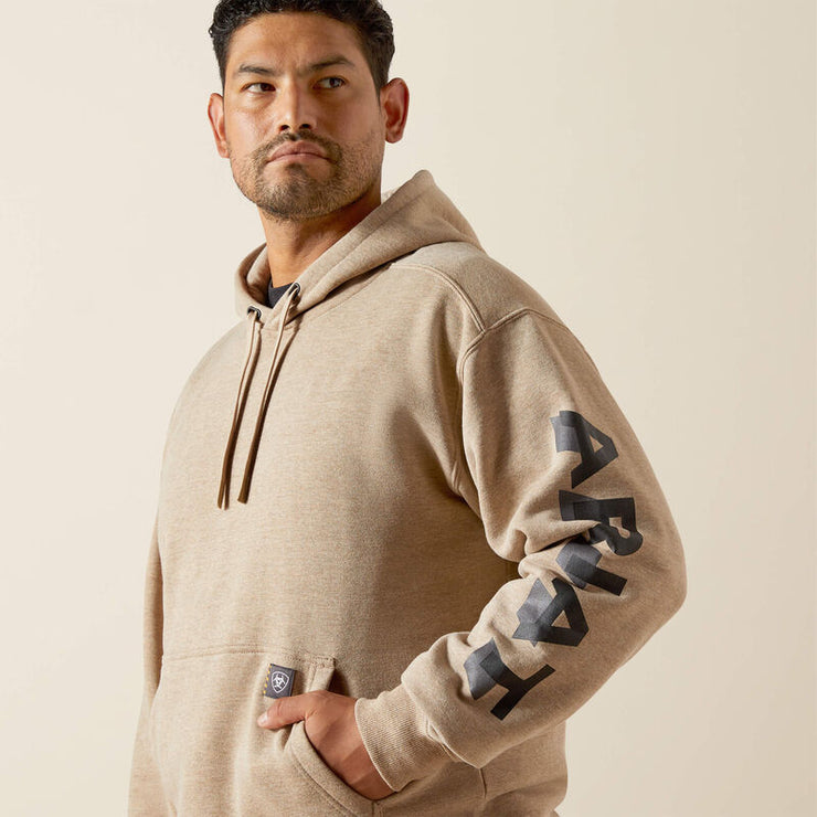Ariat Rebar Lightweight Logo Hoodie