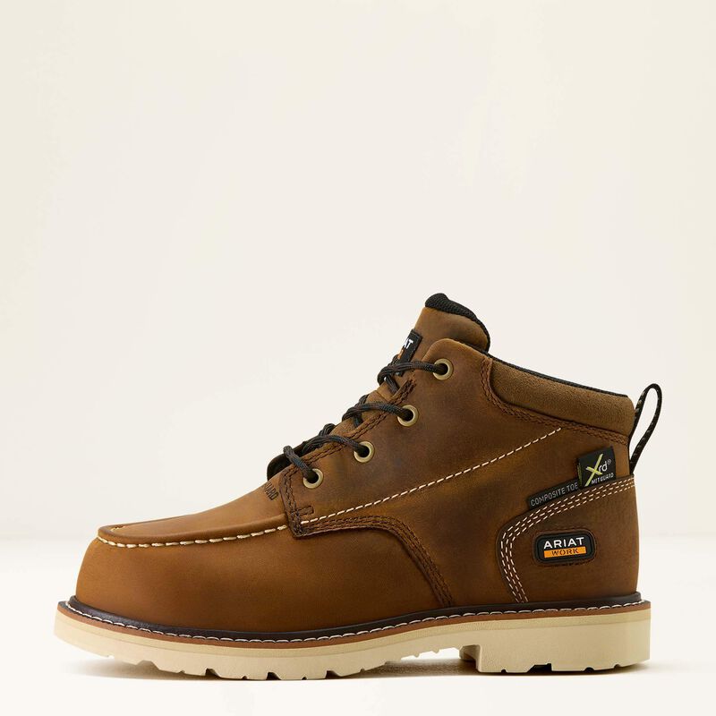 ARIAT Women's Rebar Lift Chukka MetGuard Composite Toe Work Boot