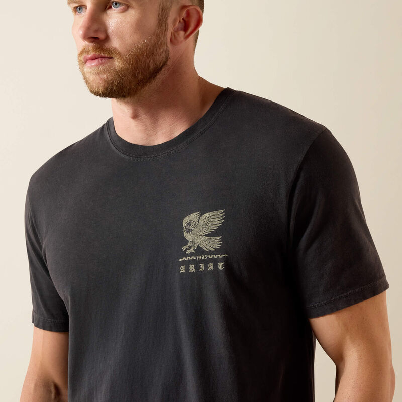 ARIAT MEN'S VINTAGE BLACK T SHIRT