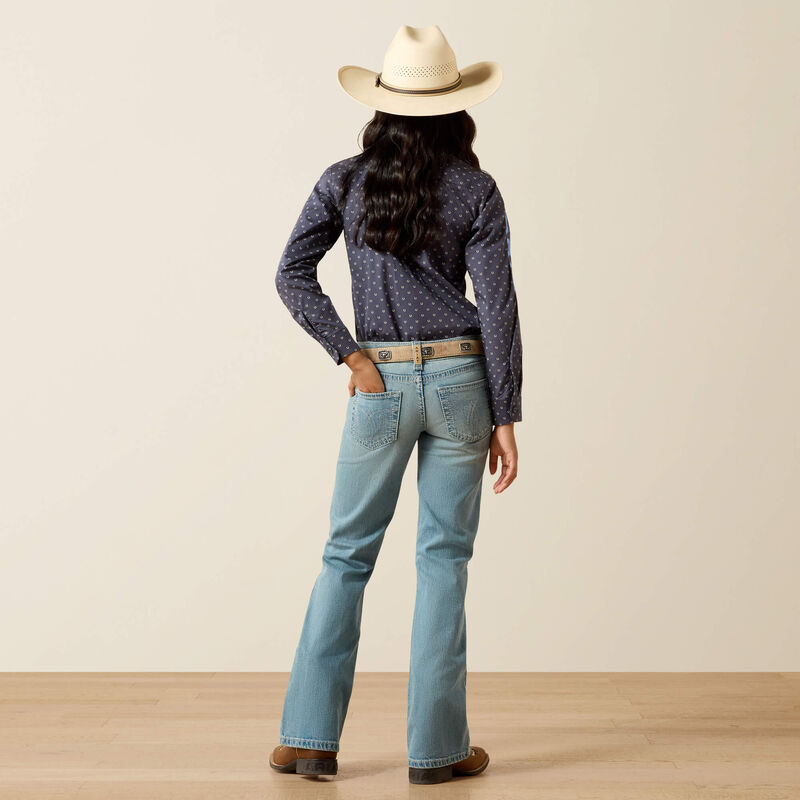 ARIAT GIRL'S MAEVE BOOT CUT COLORADO JEAN