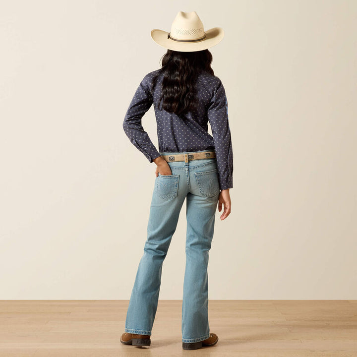ARIAT GIRL'S MAEVE BOOT CUT COLORADO JEAN