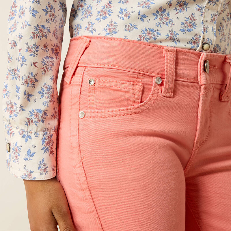 ARIAT GIRL'S Ella PEACH Flare Jeans