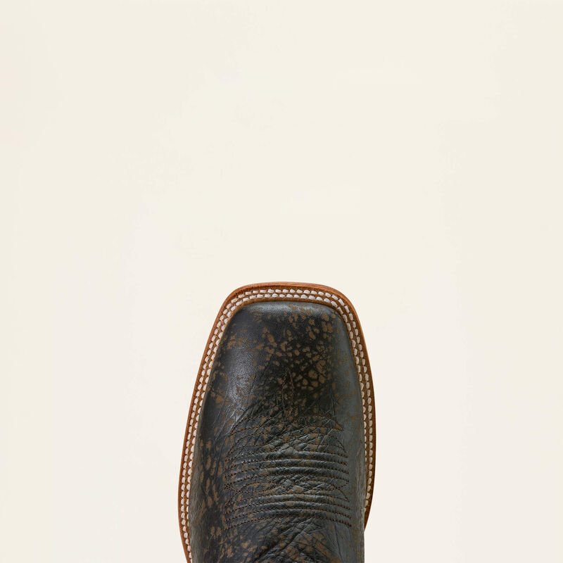 ARIAT MEN'S County Roads TOFFEE|SHADOW PURPLE Wide Square Toe Cowboy Boot