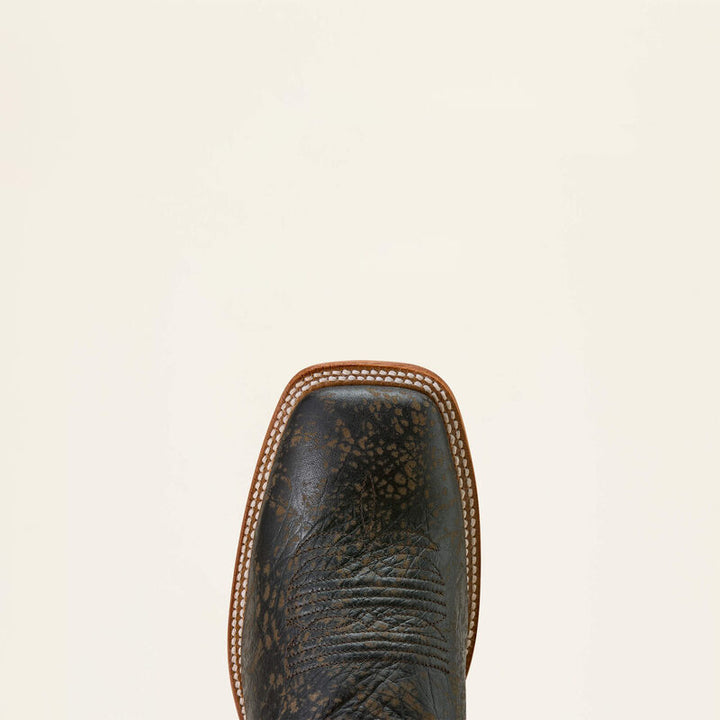 ARIAT MEN'S County Roads TOFFEE|SHADOW PURPLE Wide Square Toe Cowboy Boot