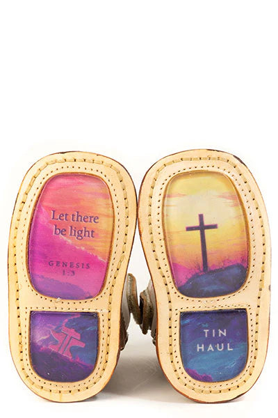 TIN HAUL INFANT GIRLS LET THERE BE LIGHT HOLY SOLES BOOTS