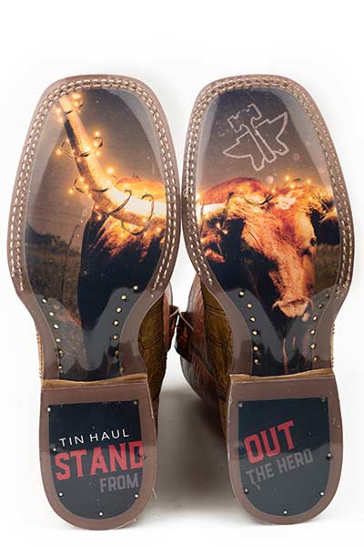 Men's Tin Haul Keep Out / Long Horn Lights Sole