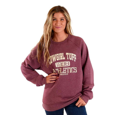 Women's Cowgirl Tuff Athletic Crew Neck