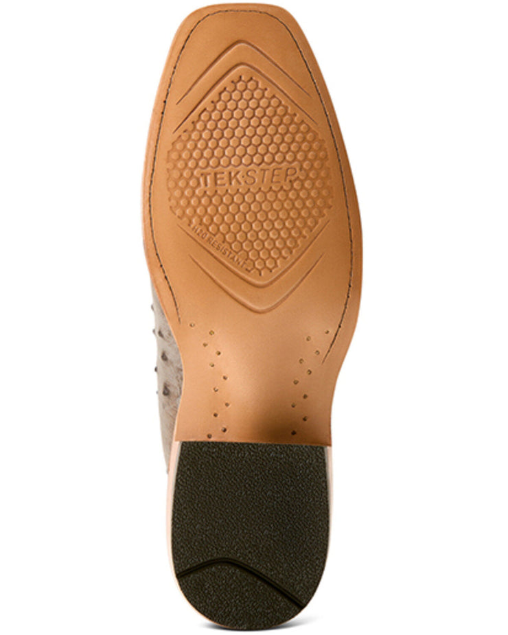 Ariat Men's Futurity Relentless Buckle Ostrich Western Boots