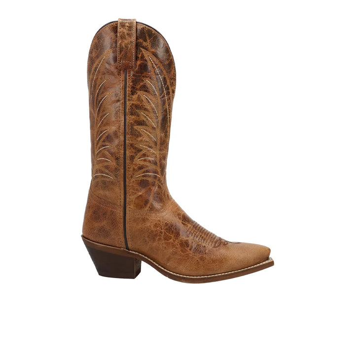 LAREDO Women's Marta Snip Toe Honey Cowboy Boots