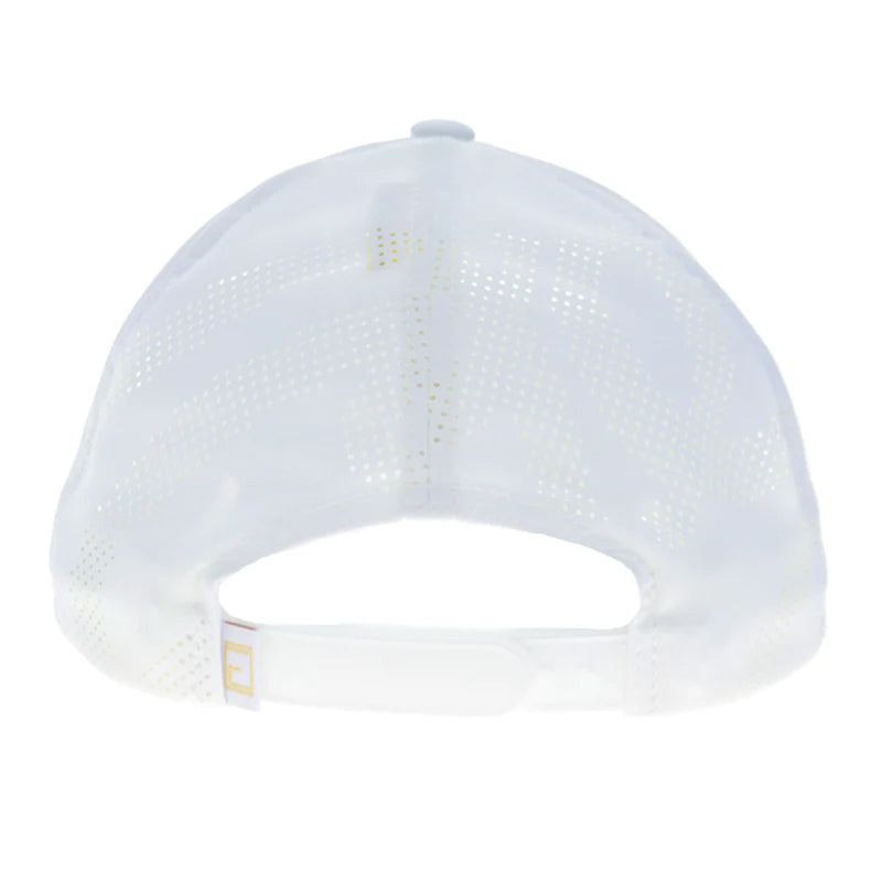 HOOEY WOMENS "COWGIRL GOLF" WHITE W/GOLD HAT