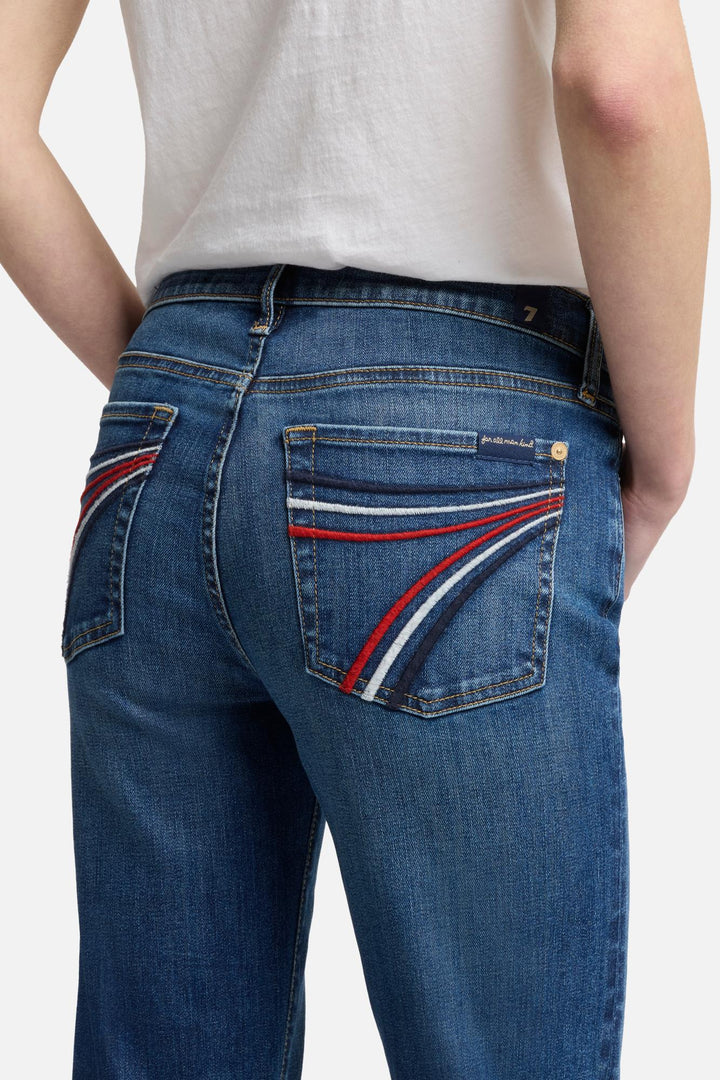SEVEN WOMENS DOJO ROYALTY in Slim Illusion JEANS