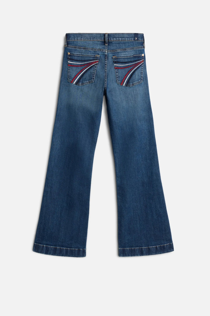 SEVEN WOMENS TAILORLESS DOJO ROYALTY in Slim Illusion JEANS