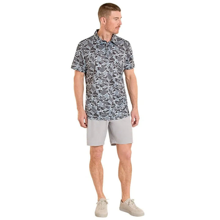 ROCK & ROLL MEN'S SOLID CHINO LIGHT GREY SHORTS