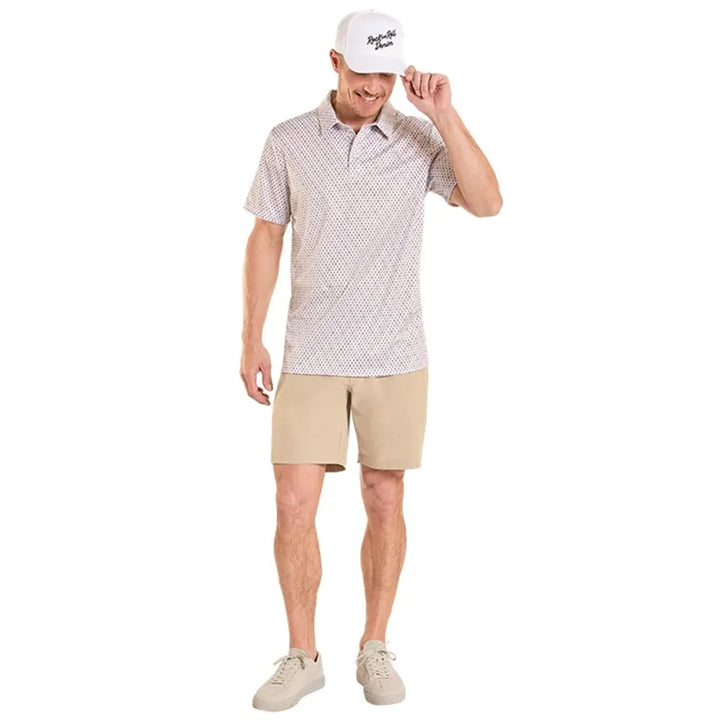 ROCK & ROLL MEN'S SOLID KHAKI CHINO SHORTS
