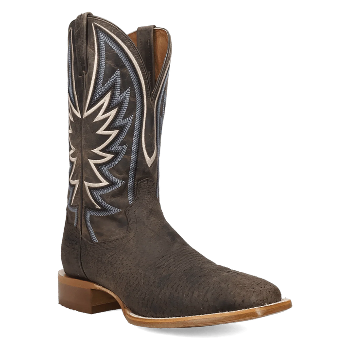 DAN POST MEN'S CHARCOAL WILD BOAR BOAR'S RUN BOOTS
