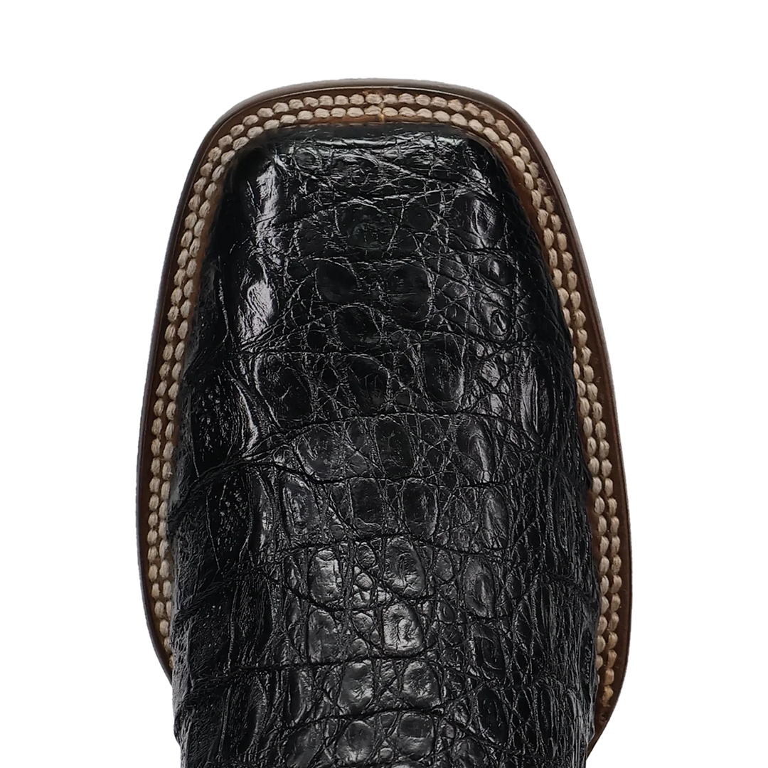DAN POST MEN'S BLACK/YELLOW CAIMAN MARSH BOOTS