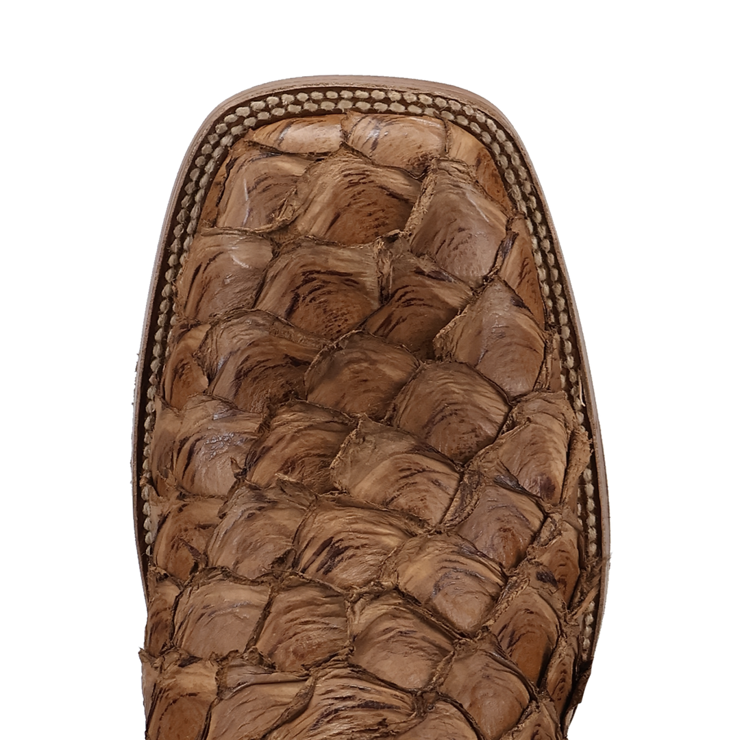 DAN POST MEN'S TAN MARC PIRARUCU BOOT'S