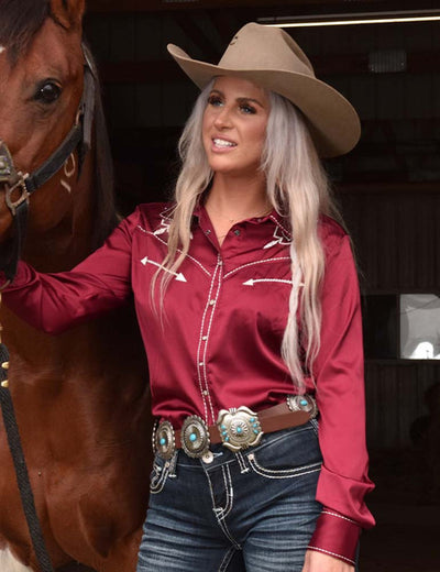 Women's Cowgirl Tuff Pullover Button