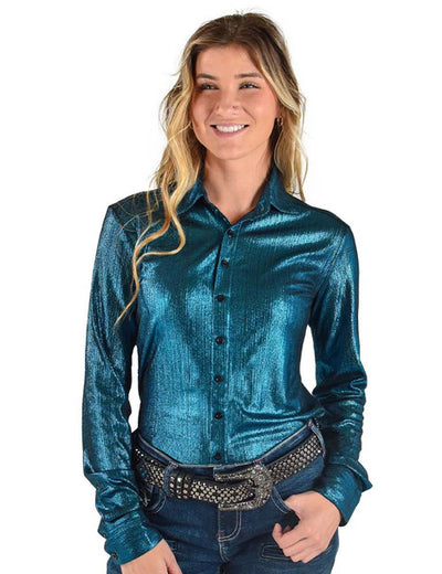 Women's Cowgirl Tuff Pullover Button Up