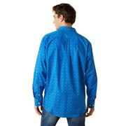 Ariat Men's Carter Long Sleeve Blue Shirt