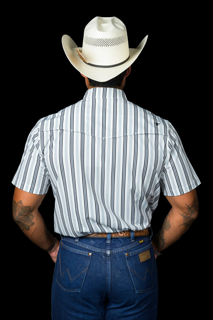 FERRELL BRAND MEN'S THE JAKE IN WHITE S/S SHIRT