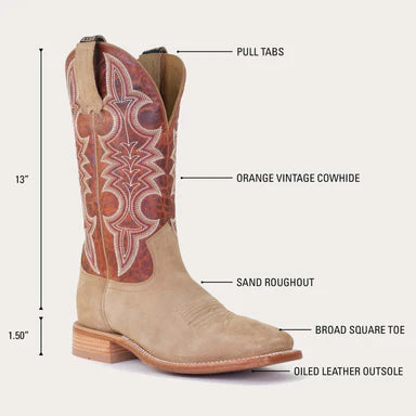 HYER MEN'S HOLTON TAN BOOT'S