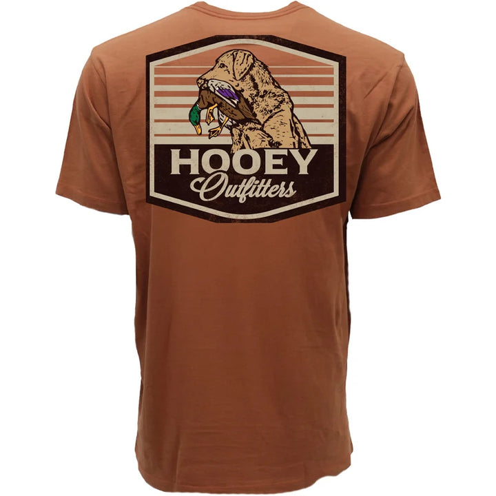 Hooey Mens Rust w/Bird Dog Logo Outfitters T-shirt
