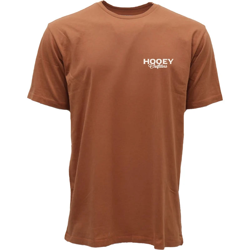 Hooey Mens Rust w/Bird Dog Logo Outfitters T-shirt