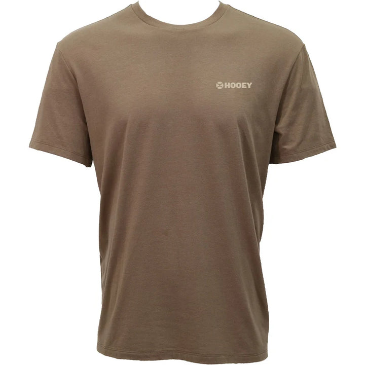 Hooey MENS Ollie Brown /Camo Outfitters Graphic T-shirt