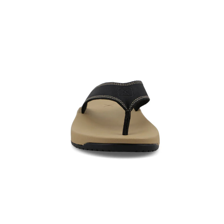 TWISTED X WOMEN'S BLACK FILP FLOPS