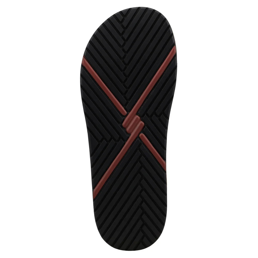 TWISTED X WOMEN'S BLACK FILP FLOPS