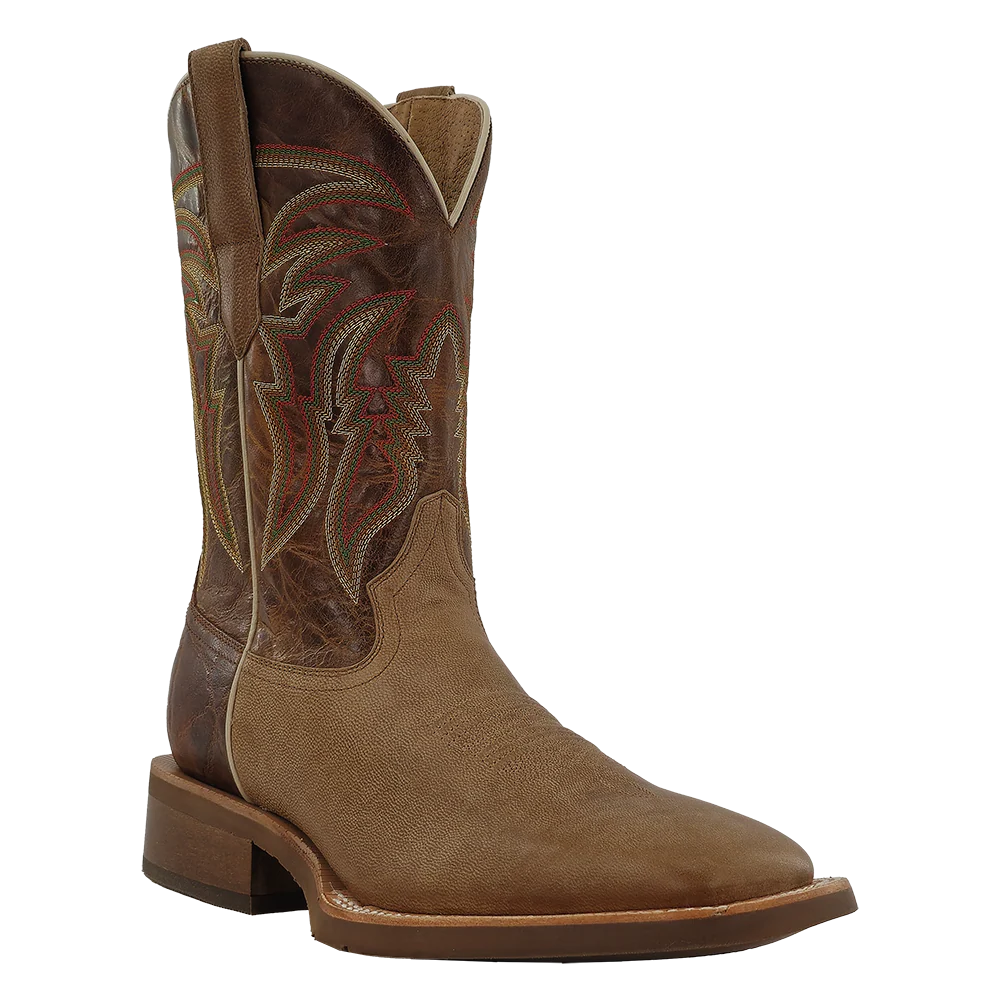 R.WATSON MENS RW RANCH SAND COWHIDE W/CARAMEL COWHIDE BOOT
