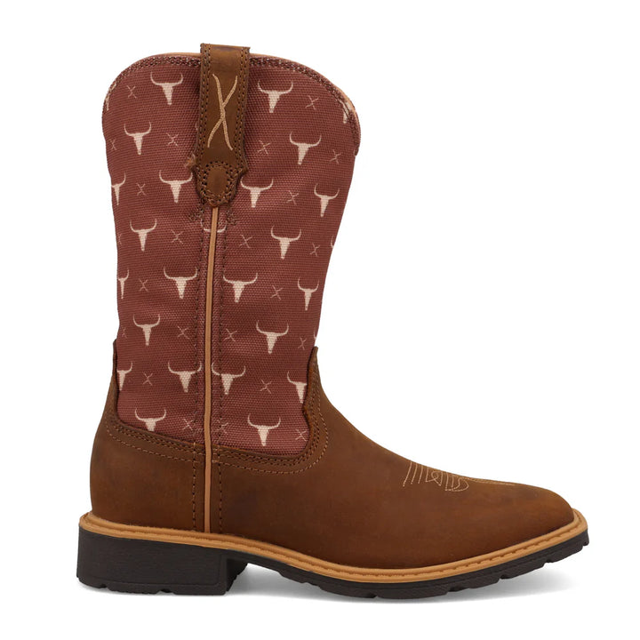 TWISTED X KIDS OILED SADDLE & SIERRA COWBOY WORKBOOT