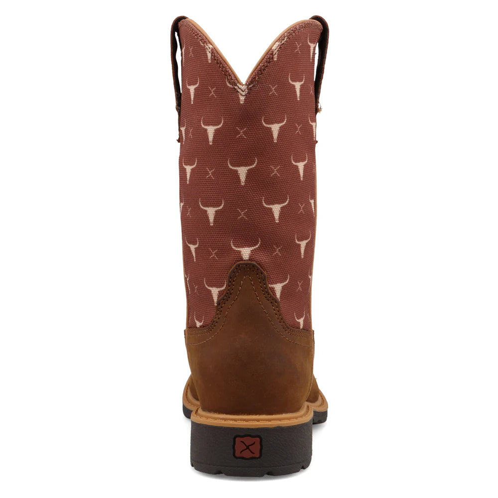 TWISTED X KIDS OILED SADDLE & SIERRA COWBOY WORKBOOT